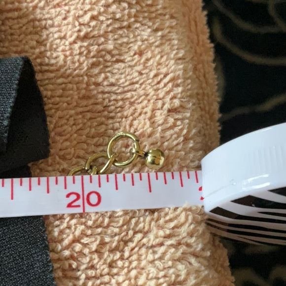 20” Goldtone Beaded,Rhinestone Necklace 💚🔥❤️🔥💕🔥 - Picture 5 of 5